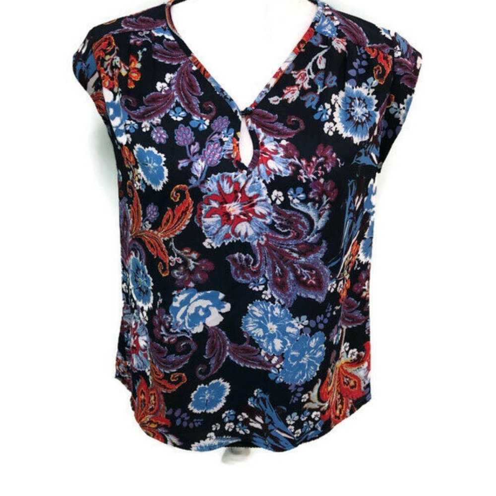 DR2 Daniel Rainn Floral Blouse NWT